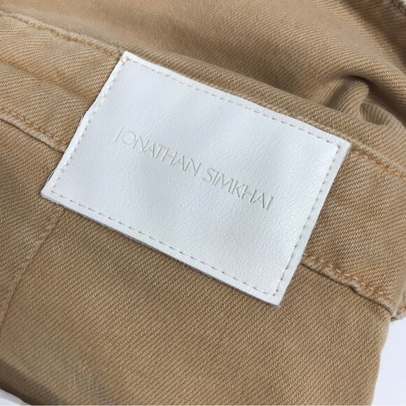 JONATHAN SIMKHAI Henley Tie Waist Pants tan - Picture 12 of 15